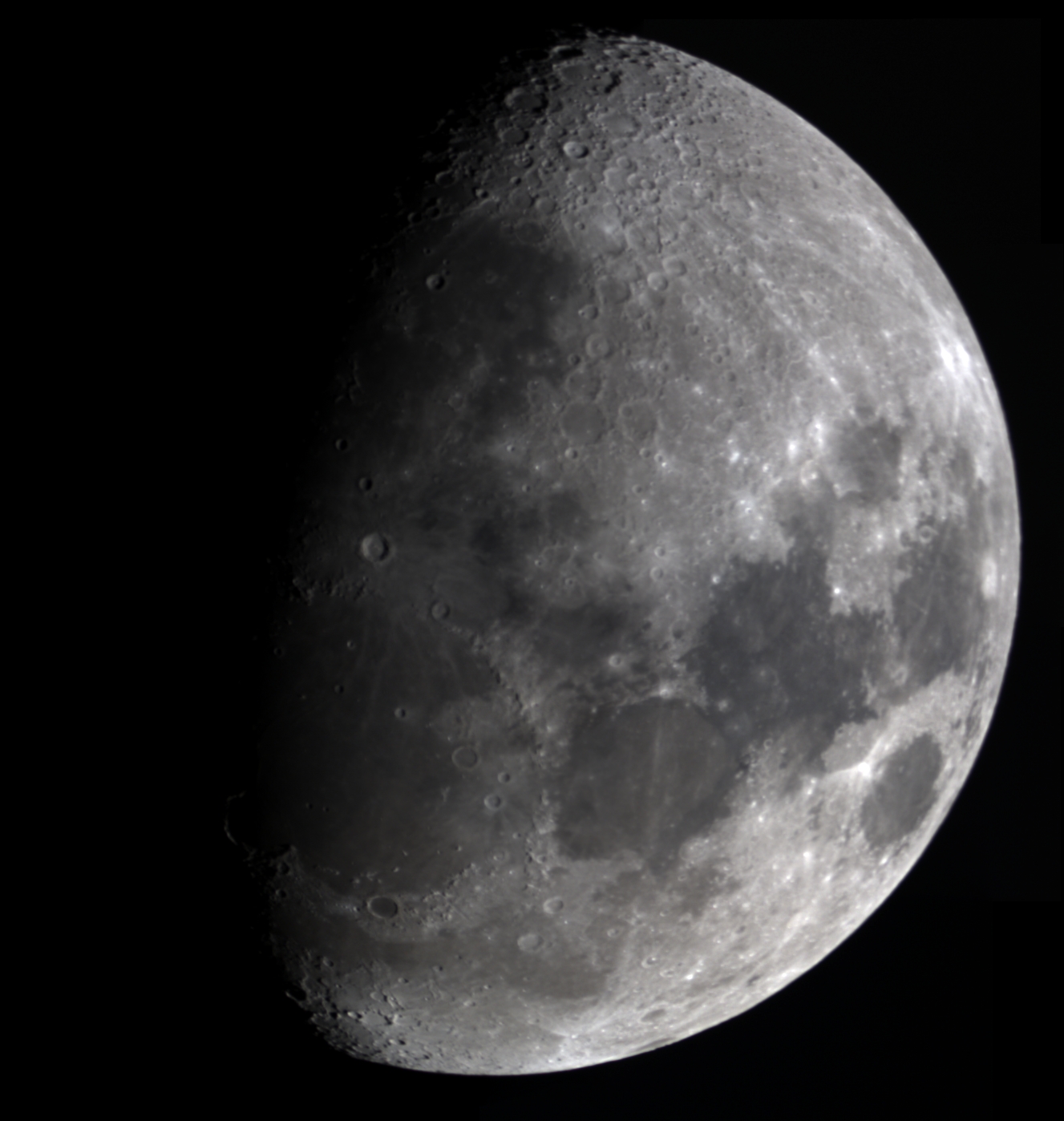 Mondmosaik Zunehmender Mond